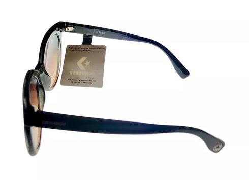 Converse Blk Tortoise Mens Sunglass Round Plastic, Gradient Lens H107
